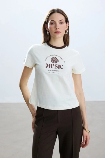 BE BLUE - MUSIC BASKILI T-SHIRT