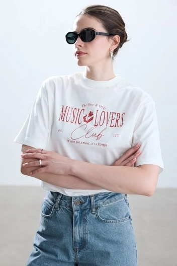 BE BLUE - MUSIC LOVERS BASKILI T-SHIRT